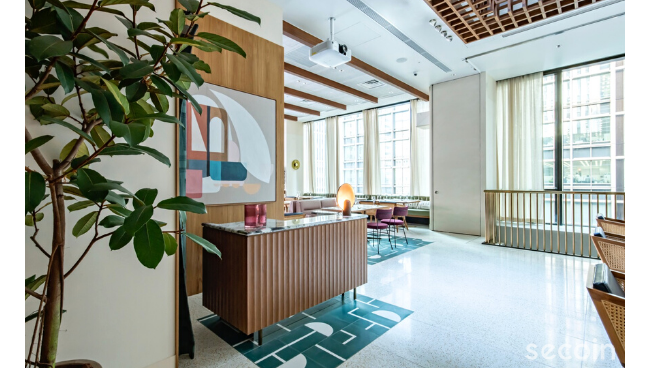 Secoin Interior Terrazzo Tiles at The Upper Restaurant, Japan